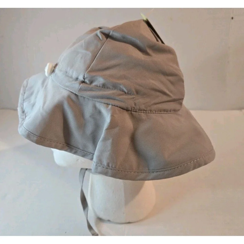 Brook + Bay Kids Beach Pool Sun Bucket Hat UPF 50 UV Protection 9-18 mo Tan